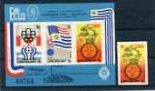 Uruguay Uruguay 1371 B + Block 28 B postfrisch UPU MiNr. 1371 B + Block 28 B postfrisch UPU -
