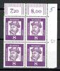 Bund 9er Block Bund 9er Block 349 x DZ 12 postfrisch MiNr. 349 x DZ 12 postfrisch -