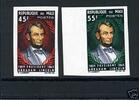 Mali Mali 103-104 geschnitten postfrisch Abraham Lincoln MiNr. 103-104 geschnitten postfrisch Abraham Lincoln -