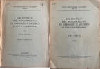  1952  Die Anfänge der Münzprägung im Herzogtum Sachsen (10. und 11. Jahrhundert). Numismatische Studien 3/4 Papierumschläge, beschädigt