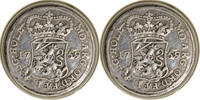 ¼ Gulden 1759 Doosje met ss