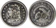 US Half Dime 1835 Bust Silver Half Dime VF Uncertified #253 None -
