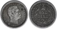 US 1883 Hawaiian Dime F Uncertified None Dime 1883 No Mint Mark F