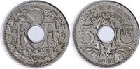 US 1927 France 5 Centimes KM875 EF Uncertified -