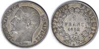 US 1852 A France 1 Franc KM772 EF Uncertified #302 -