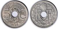 US 1927 France 5 Centimes KM875 MS63 Uncertified #316 -