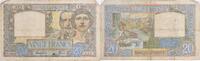 US 1940 France 20 Francs 12-19-1940 #12 F Uncertified -