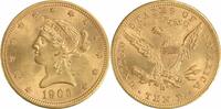 US Ten Dollar 1906 D 1906-D $10 Gold Liberty Head MS63 Uncertified #612 None