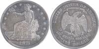 US 1875 CC 1875-CC Trade Dollar EF Uncertified #205 None XF