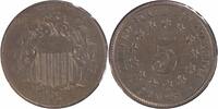 US Nickel 1872 Shield Nickel DDO EF Uncertified #911 None -