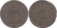 US Nickel 1872 Shield Nickel DDO 2-O-III F Uncertified #861 None -
