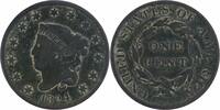 US Cent 1824 Large Cent VG Uncertified #134 None -