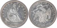 US Quarter 1877-S Liberty Seated Quarter AU58 Uncertified #551 None -
