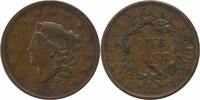 US Cent 1835 Large Cent VF Uncertified #417 None -