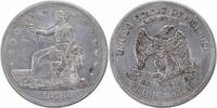 US Dollar 1876-S Trade Silver Dollar AU Uncertified #846 None -