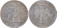 US Dollar 1877 Trade Silver Dollar Choice EF Uncertified #609 None -