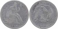 US Half Dollar 1875 Liberty Seated Silver Half Dollar VF Uncertified #540 None -