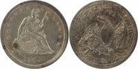 US Quarter 1843 Liberty Seated Silver Quarter AU Uncertified #210 None -