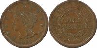 US Cent 1846 Large Cent AU Uncertified #323 None -
