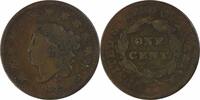 US Cent 1832 Large Cent F Uncertified None -