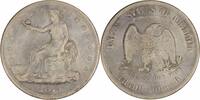 US Dollar 1875-CC Trade Dollar EF Uncertified #1149 None -