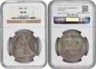 US Dollar 1841 Liberty Seated Silver Dollar AU50 NGC None -