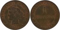 US 1892A France 1 Centime KM826.1 UNC Uncertified -