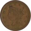 US Half Cent 1855 Half Cent AU Uncertified #920 None -