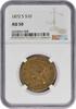 US Ten Dollar 1872-S $10 Gold Liberty Head AU50 NGC None -