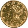 US Dollar 1853 $1 Gold Type 1 VF (Polished/Rim Damage) Uncertified #210 None -