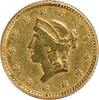 US Dollar 1853 $1 Gold Type 1 VF (Solder Reverse) Uncertified #213 None -