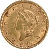 US Dollar 1853 $1 Gold Type 1 AU (Rim Damage) Uncertified #214 None -