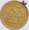 US No Date $1 Gold Type 3 Love Token EF Uncertified #229 None -