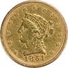 US Two and a Half Dollar 1851-O $2.50 Gold Liberty Head EF Uncertified #230 None -
