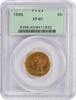 US Five Dollar 1898 $5 Gold Liberty Head EF40 PCGS None -