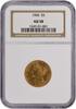 US Five Dollar 1906 $5 Gold Liberty Head AU58 NGC None -