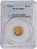 US Two and a Half Dollar 1925-D $2.50 Gold Indian MS64 PCGS None -