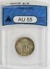Quarter 1924 D US 1924-D Standing Liberty Silver Quarter AU55 ANACS None AU