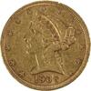 US Five Dollar 1906-S $5 Gold Liberty Head EF Uncertified #1100 None -