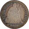 US Half Dime 1868-S Liberty Seated Silver Half Dime VG Uncertified None -