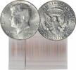 US Half Dollar 1969-D Silver Clad BU Kennedy Half Dollar 20-Coin Roll None -
