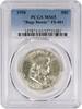 US Half Dollar 1956 Franklin Half Dollar Bugs Bunny FS-401 MS65 PCGS -