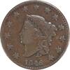 US Cent 1826 Large Cent F Uncertified #140 None -