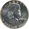US Half Dollar 1954 Franklin Silver Half Dollar AU Uncertified #255 None -