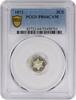 US Three Cent 1872 Three Cent Silver PR64CAM PCGS None -