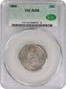 US Quarter 1860 Liberty Seated Quarter AU58 CACG None -