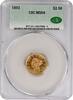 US Two and a Half Dollar 1892 $2.50 Gold Liberty Head MS64 CACG None -