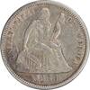 US Dime 1869-S Liberty Seated Silver Dime EF Uncertified #1035 None -