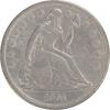 US Dollar 1861 Liberty Seated Silver Dollar EF Uncertified #913 None -