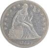 US Dollar 1862 Liberty Silver Dollar EF Uncertified #914 None -